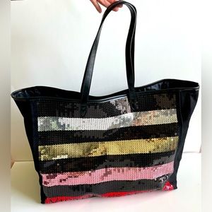 Victoria’s Secret Tote Multicolored Bag 15inx13inx7in